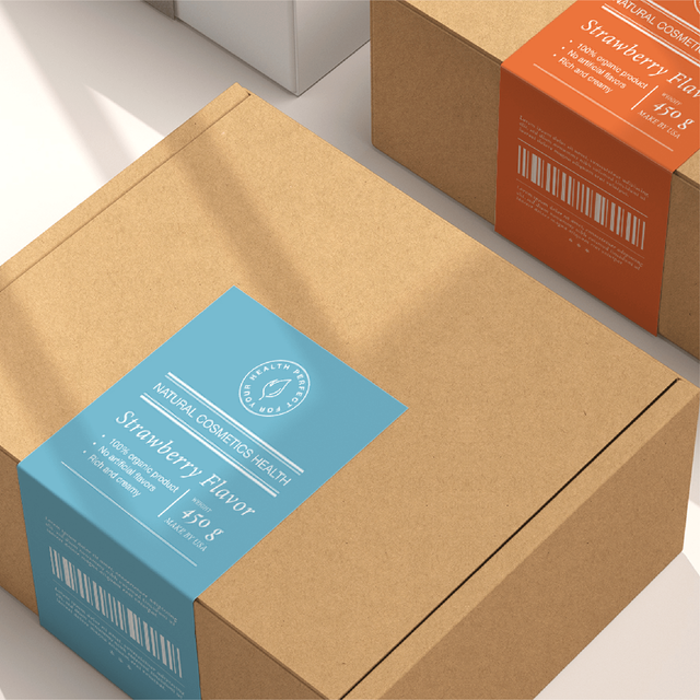 Etiqueta de papel sin madera