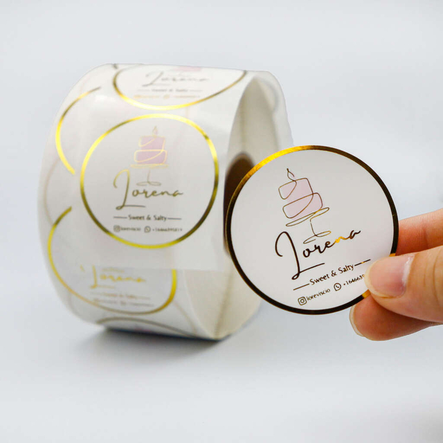 Etiqueta transparente de educación