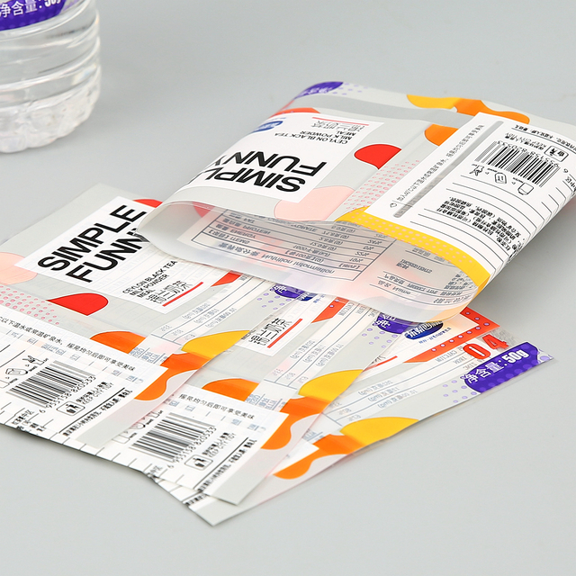 Etiqueta de película de PVC