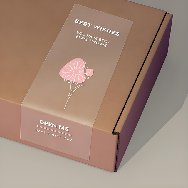  Etiqueta PVC transparente 